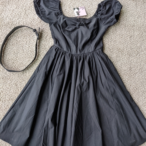 Vixen Swing Dress black - Picture 1 of 1